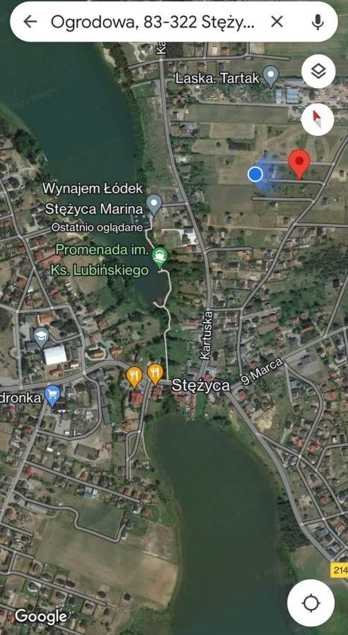 Dom Na Kaszubach "White House" Caloroczny Na Wylacznosc Stężyca Exterior foto