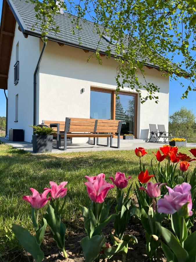 Dom Na Kaszubach "White House" Caloroczny Na Wylacznosc Stężyca Exterior foto