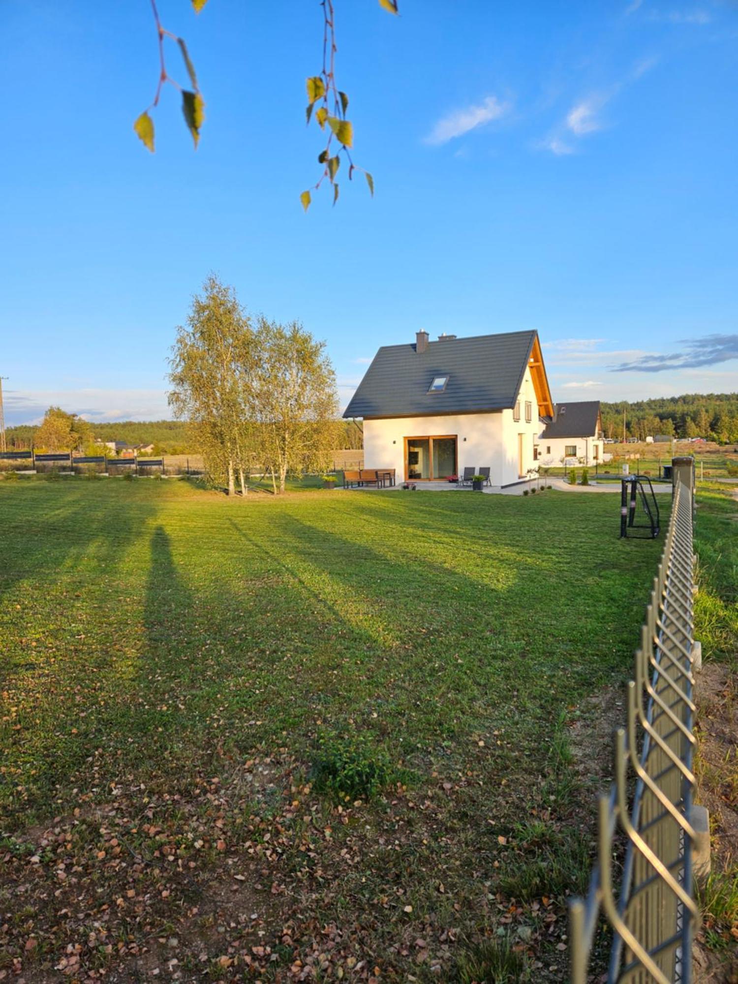 Dom Na Kaszubach "White House" Caloroczny Na Wylacznosc Stężyca Exterior foto